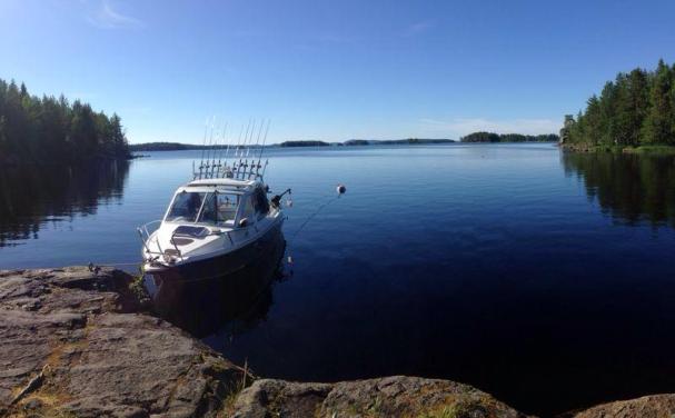 Vene parkissa * laavulla