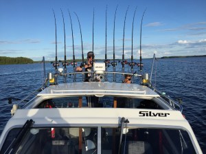 Teemu ja Hene passissa ja kuha kiinni