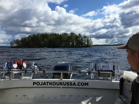 Viimeisen parin tunnin ajan oli aikaa katsella maisemia