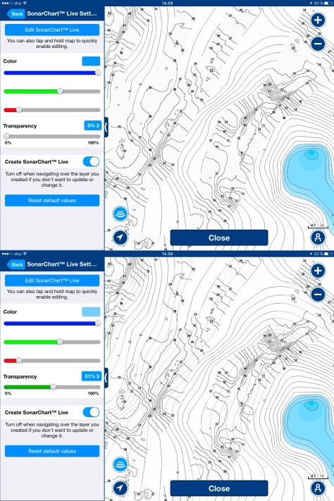 Luotaukset vs alkuperäinen