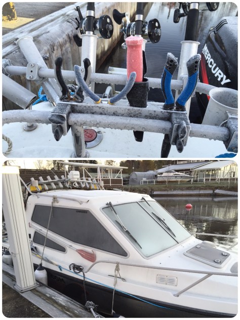 Joinakin aamuina saa hieman lämmitellä