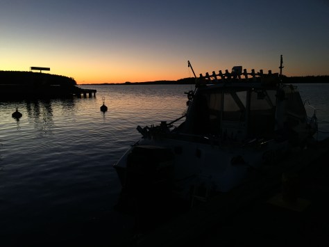 Aamulla lähdössä kohti Suvasta